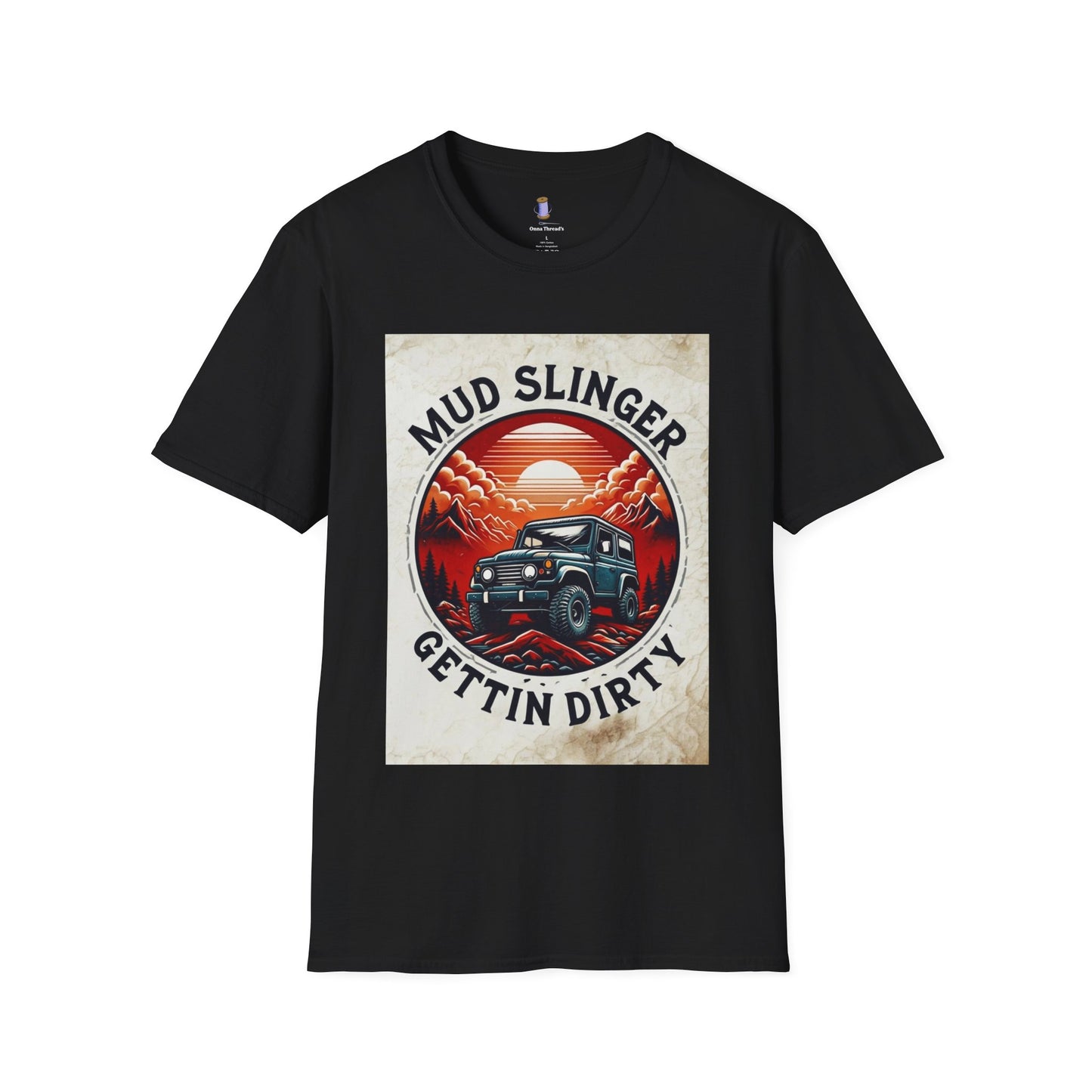 Mud Slinger Unisex Softstyle T-Shirt - Gettin' Dirty Graphic Tee, Off-Roading Apparel, Adventure Outfit, Jeep Lovers Gift, Outdoor [...]