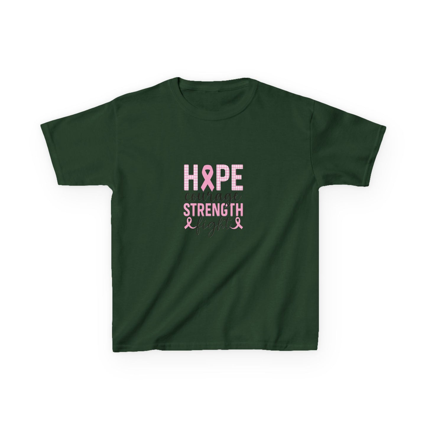 Hope, Strength & Courage Dinosaur Christmas Tee