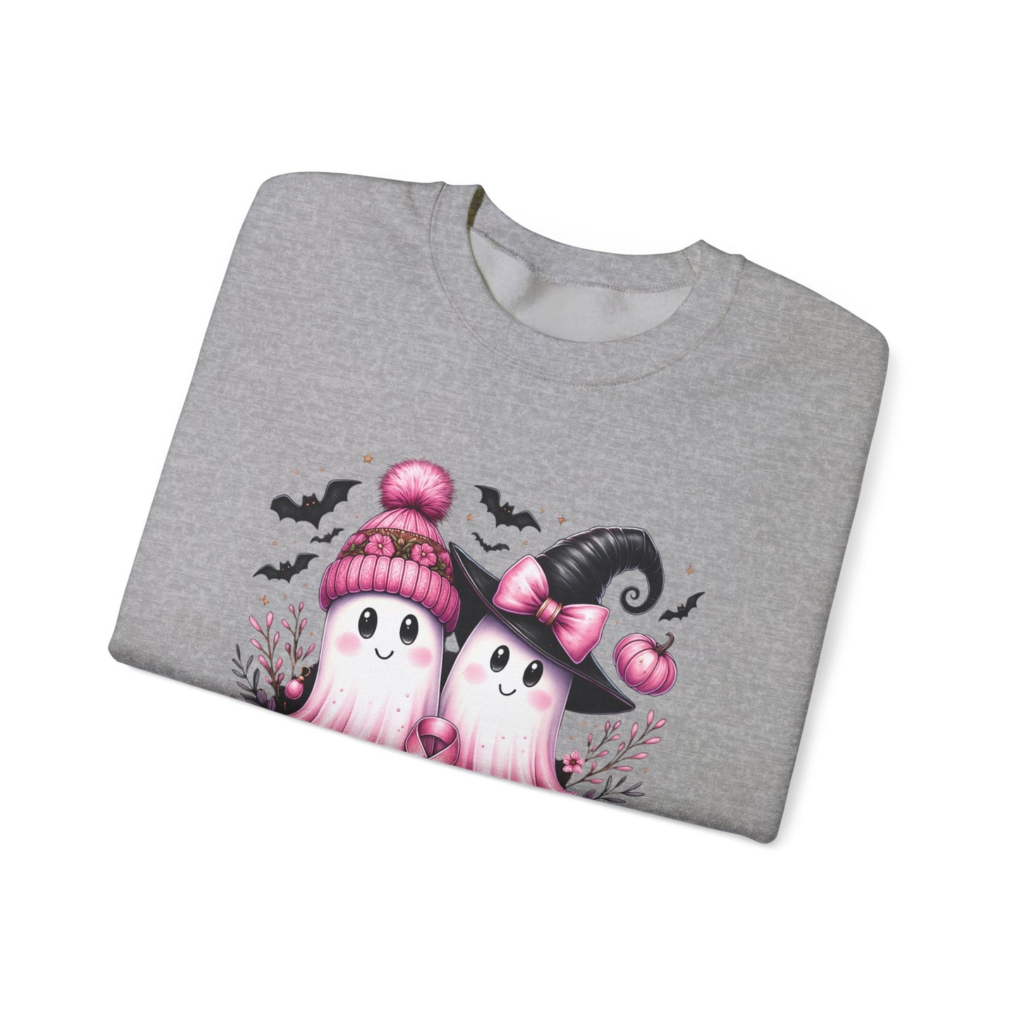 Boo-tiful Breast Cancer Awareness Halloween Crewneck