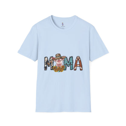 Mama Graphic Unisex T-Shirt, Cute Mom Shirt, Gift for Mothers Day, Casual Tee, Summer Top, Family Gathering Outfit