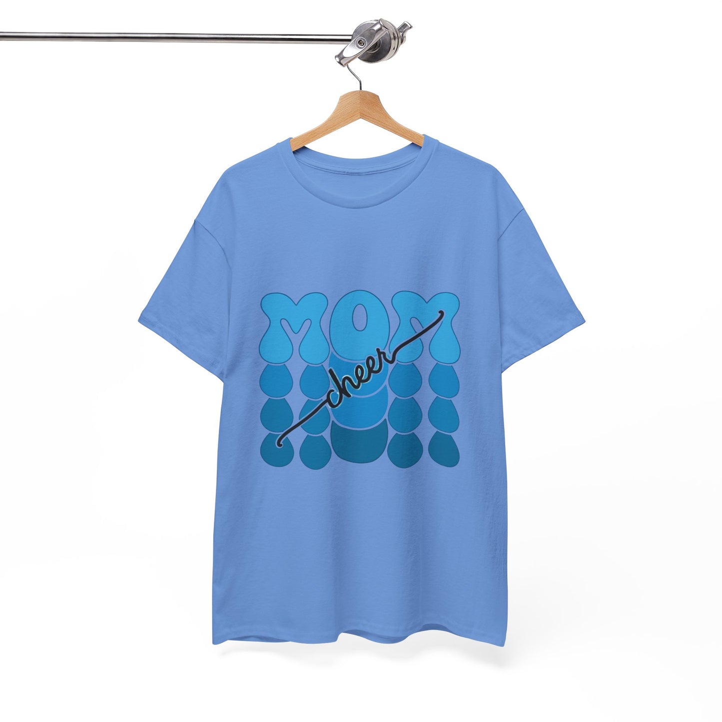 Blue Mom Cheer T-Shirt