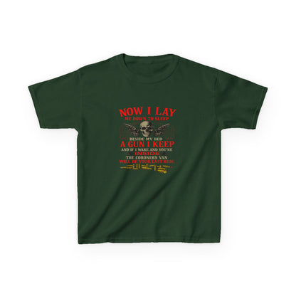 Now I Lay Me Down to Sleep - Dinosaur Skull Tee