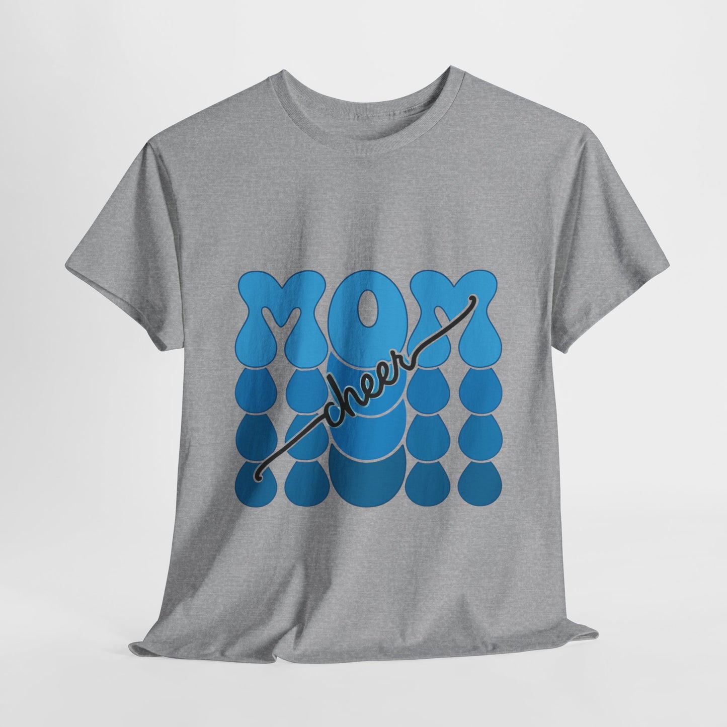 Blue Mom Cheer T-Shirt