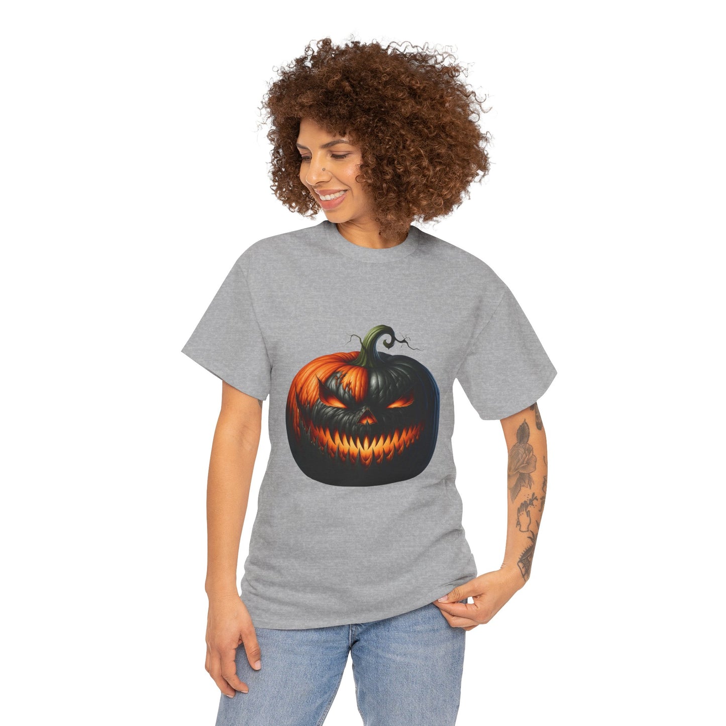 Sinister Pumpkin – Halloween Glow Tee