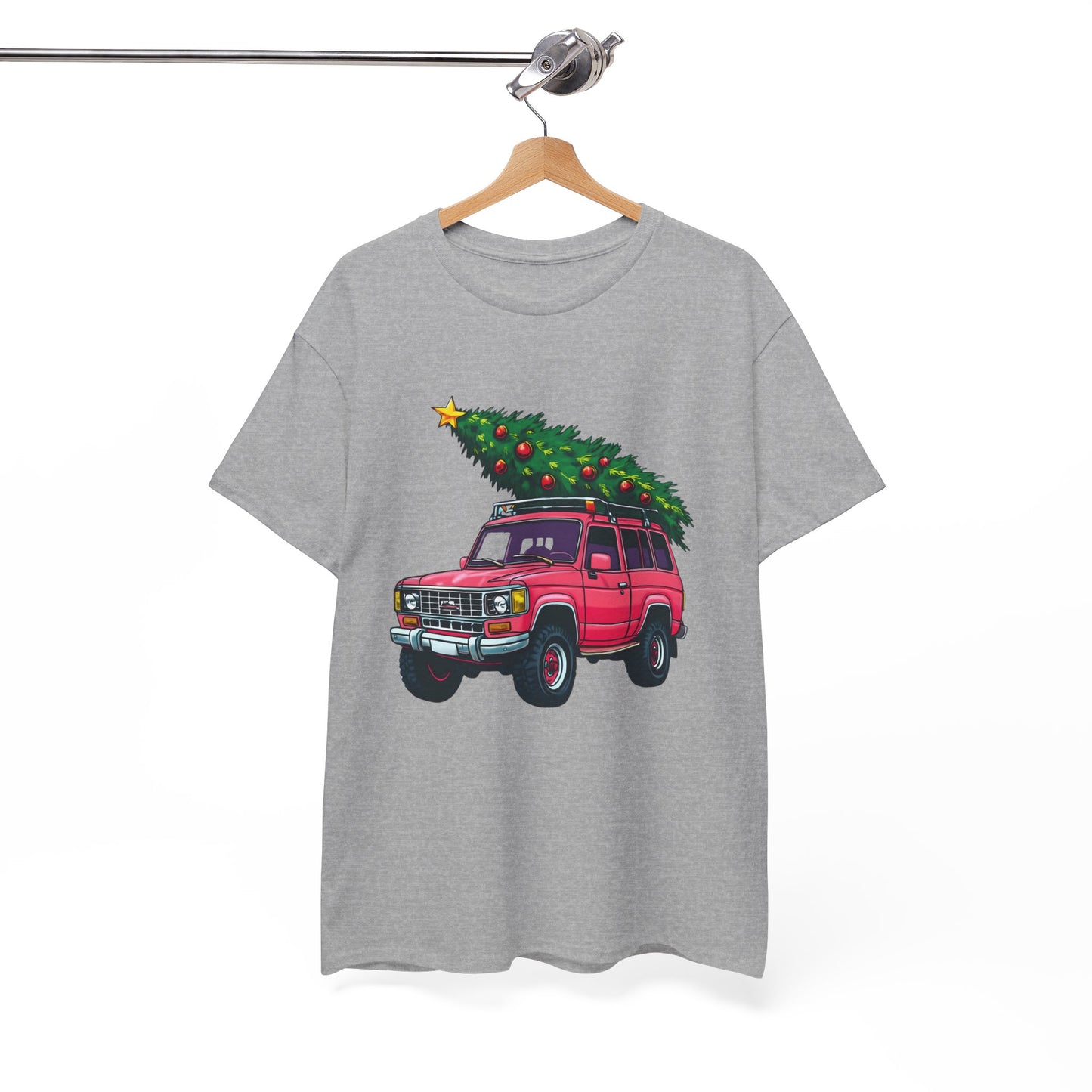 Pink SUV Christmas Tree Tee