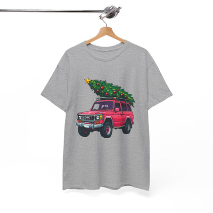 Pink SUV Christmas Tree Tee