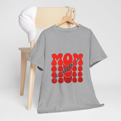 Retro Mom Cheer Tee – Bold Support & Spirit Shirt