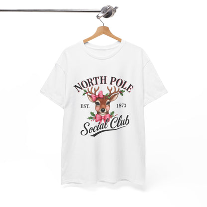 North Pole Social Club Reindeer Tee