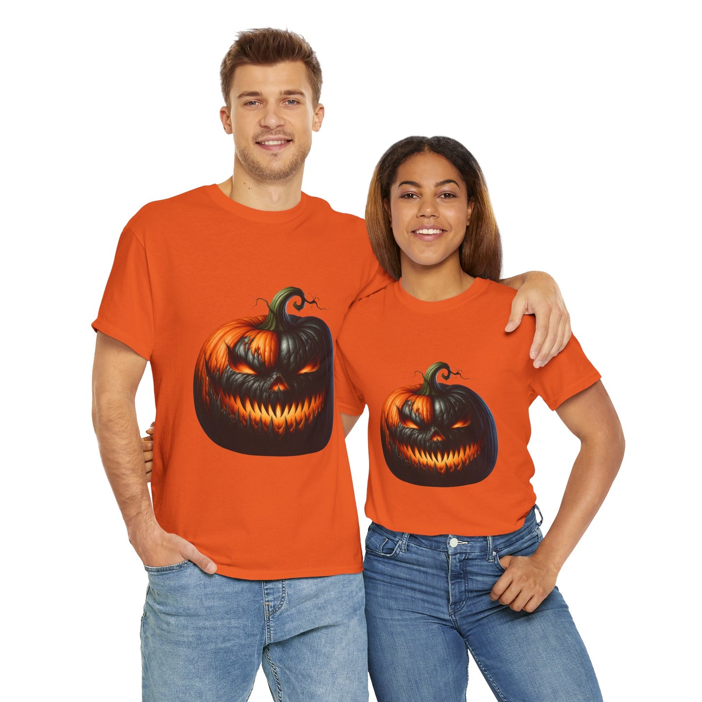 Sinister Pumpkin – Halloween Glow Tee
