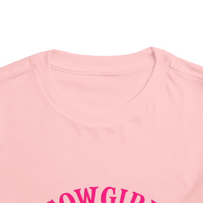 Cowgirl Christmas Club Tee - Pink Retro Holiday Shirt