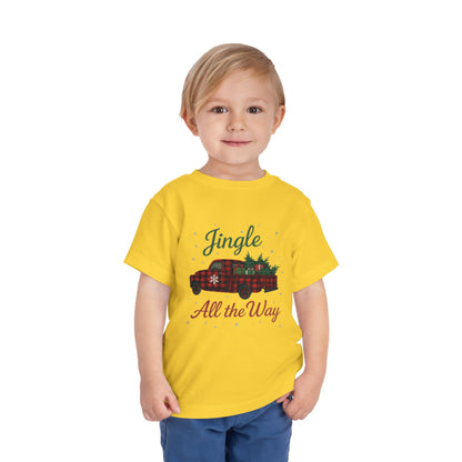 Jingle All the Way Toddler Christmas Tee