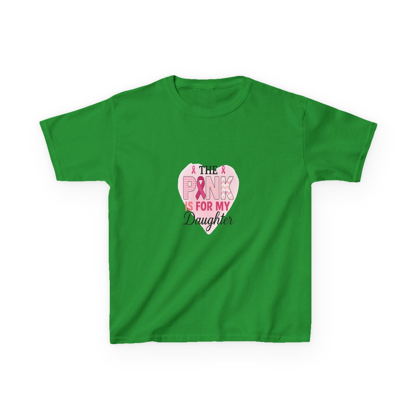 Pink Dinosaur Daughter Tee - Breast Cancer Awareness