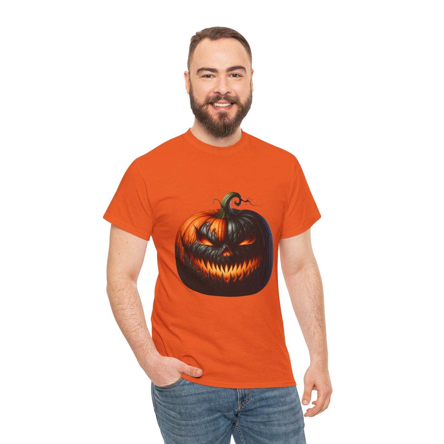 Sinister Pumpkin – Halloween Glow Tee