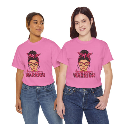 Breast Cancer Warrior Tee, Inspirational T-Shirt for Survivors, Supportive Gift for Cancer Awareness Events, Unisex Cotton Top, [...]