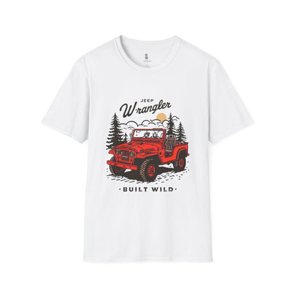 Jeep Wrangler Adventure Tee, Summer T-Shirt, Outdoor Enthusiast Gift, Camping Shirt, Road Trip Apparel, Vintage Jeep Design
