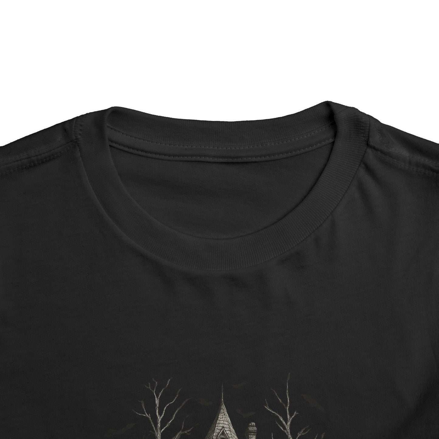 Spooky Halloween House Toddler Christmas Tee
