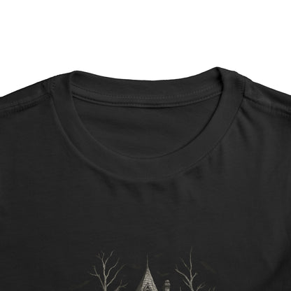 Spooky Halloween House Toddler Christmas Tee