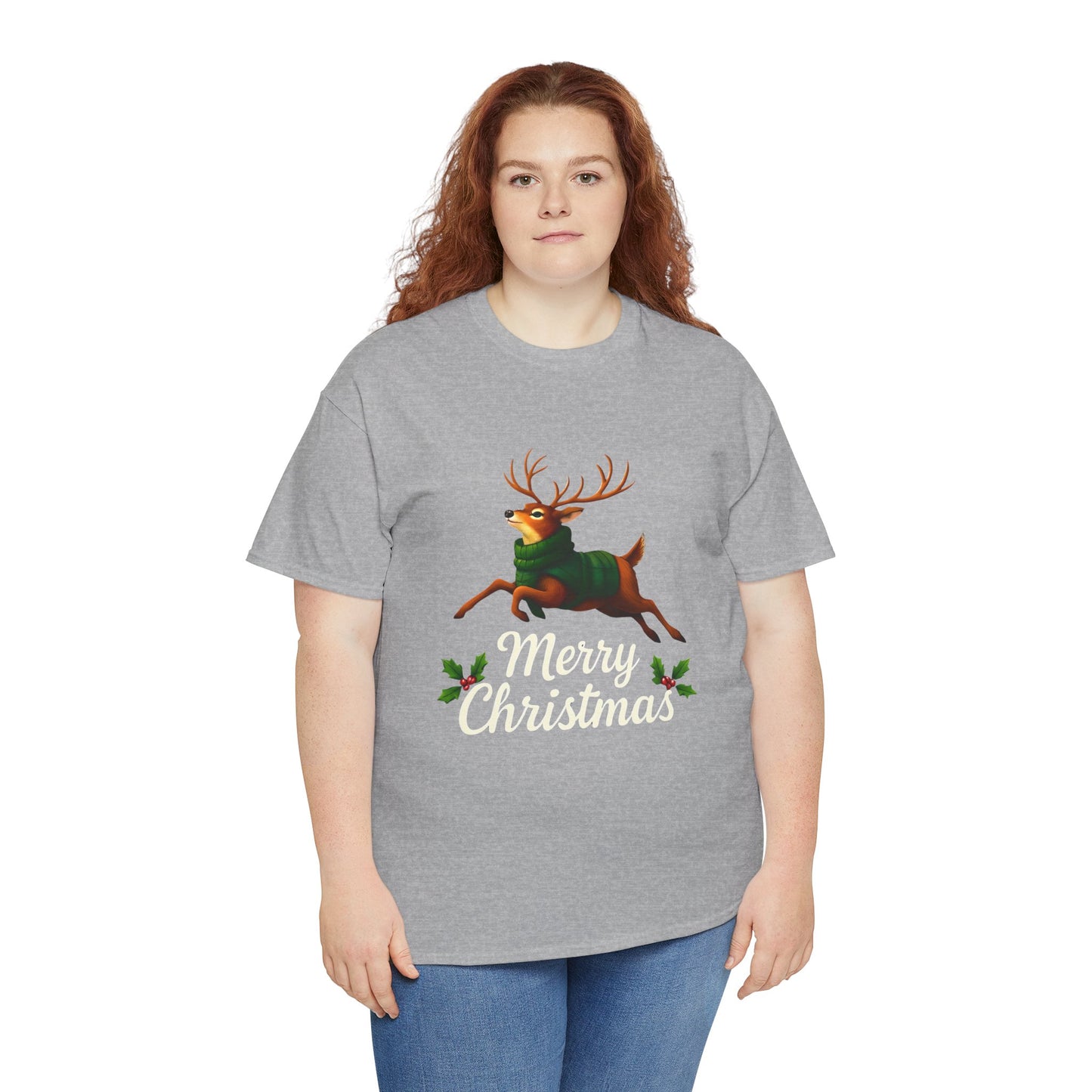 Merry Christmas Reindeer Tee