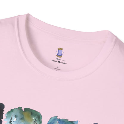 Camping Life Unisex Softstyle T-Shirt, Outdoor Apparel, Adventure Wear, Summer Camping Gear, Nature Lover Gift