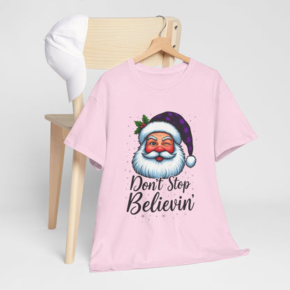 Santa's Hope: Don't Stop Believin' Holiday Tee
