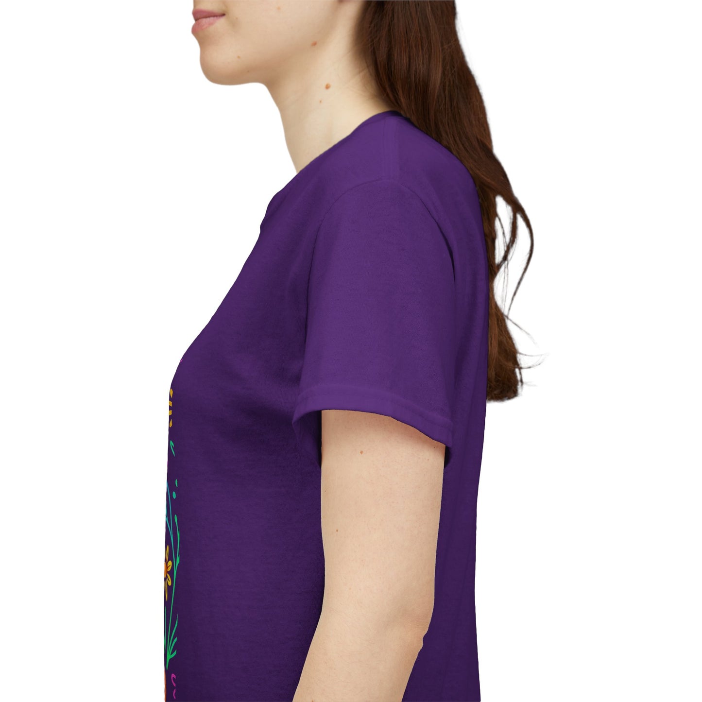 Autumn Glow Chicken Tee – Colorful Farmhouse Pumpkin Shirt