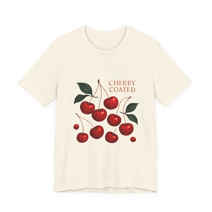 Cherry Coated Tee — Vintage Cherry Graphic T-Shirt