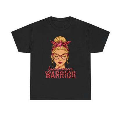 Breast Cancer Warrior Tee - Pink Ribbon Support
