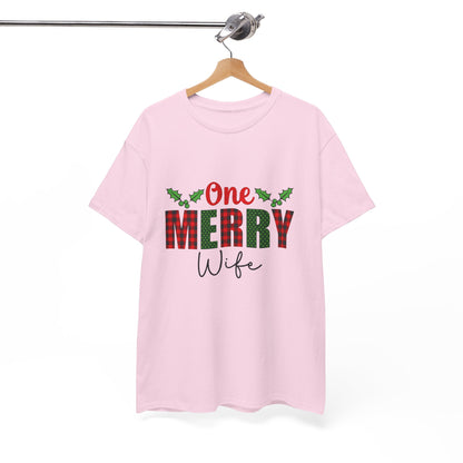 One Merry Wife Christmas Tee