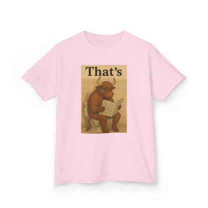 Bull Market Bathroom Break - Funny Kids Tee
