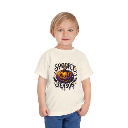 Spooky Season Jack-o'-Lantern Toddler Tee