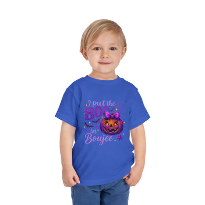 Boo-jee Halloween Toddler Tee