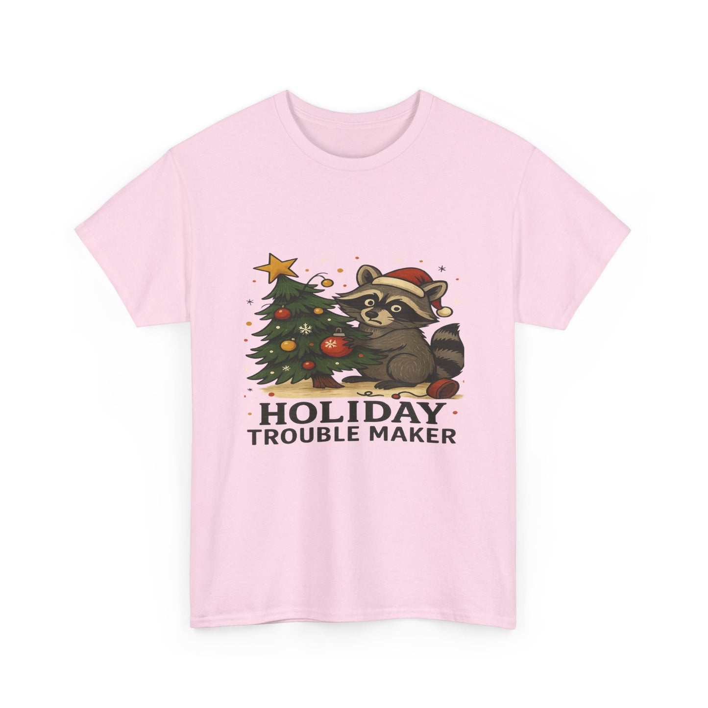 Christmas Raccoon Tee