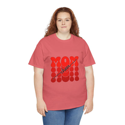 Retro Mom Cheer Tee – Bold Support & Spirit Shirt