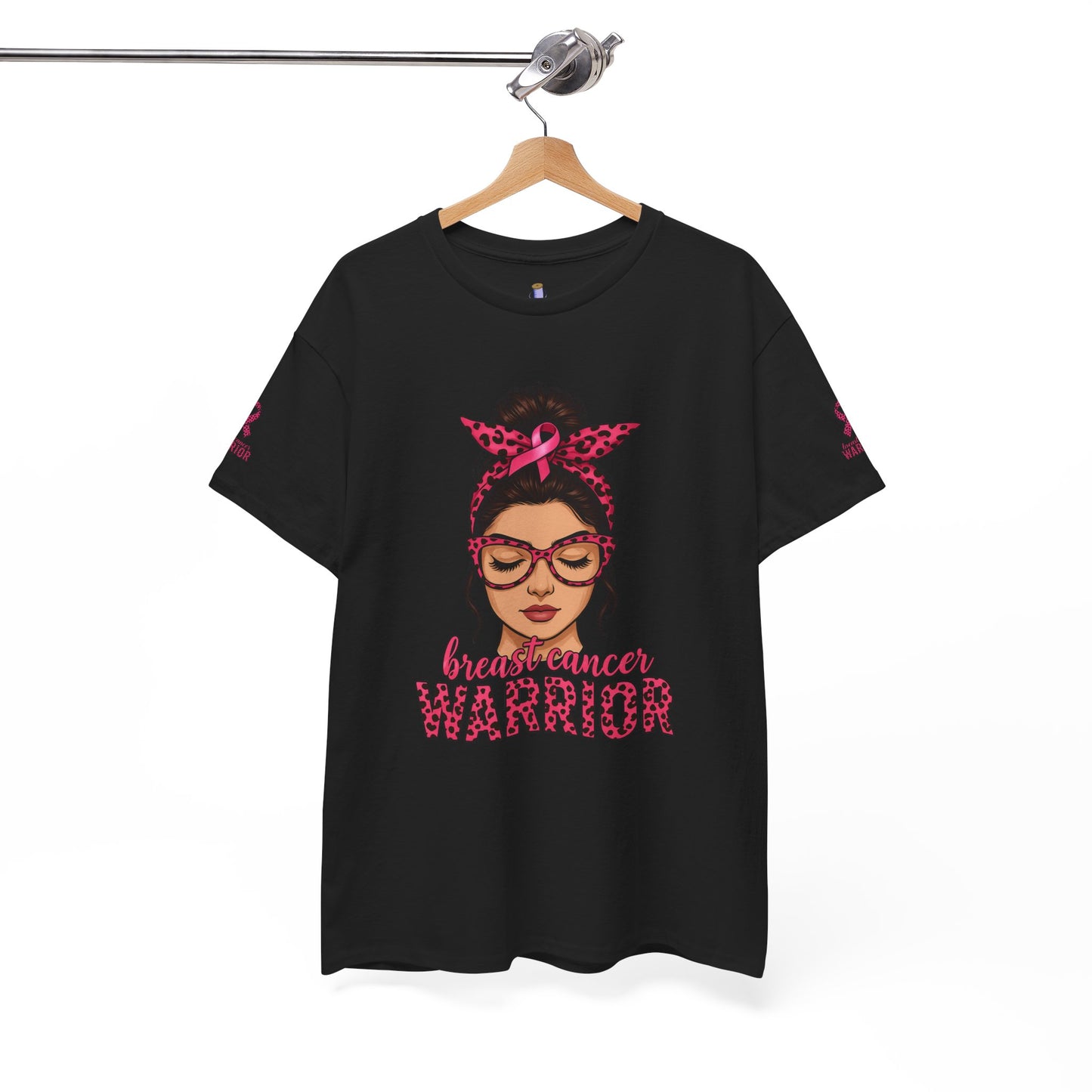 Breast Cancer Warrior Tee, Inspirational T-Shirt for Survivors, Supportive Gift for Cancer Awareness Events, Unisex Cotton Top, [...]