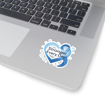 Sticker - Diabetes Stronger Every Day Kiss-Cut Stickers