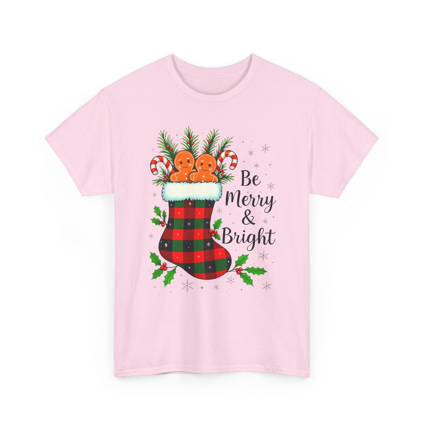 Christmas Plaid Stocking Tee