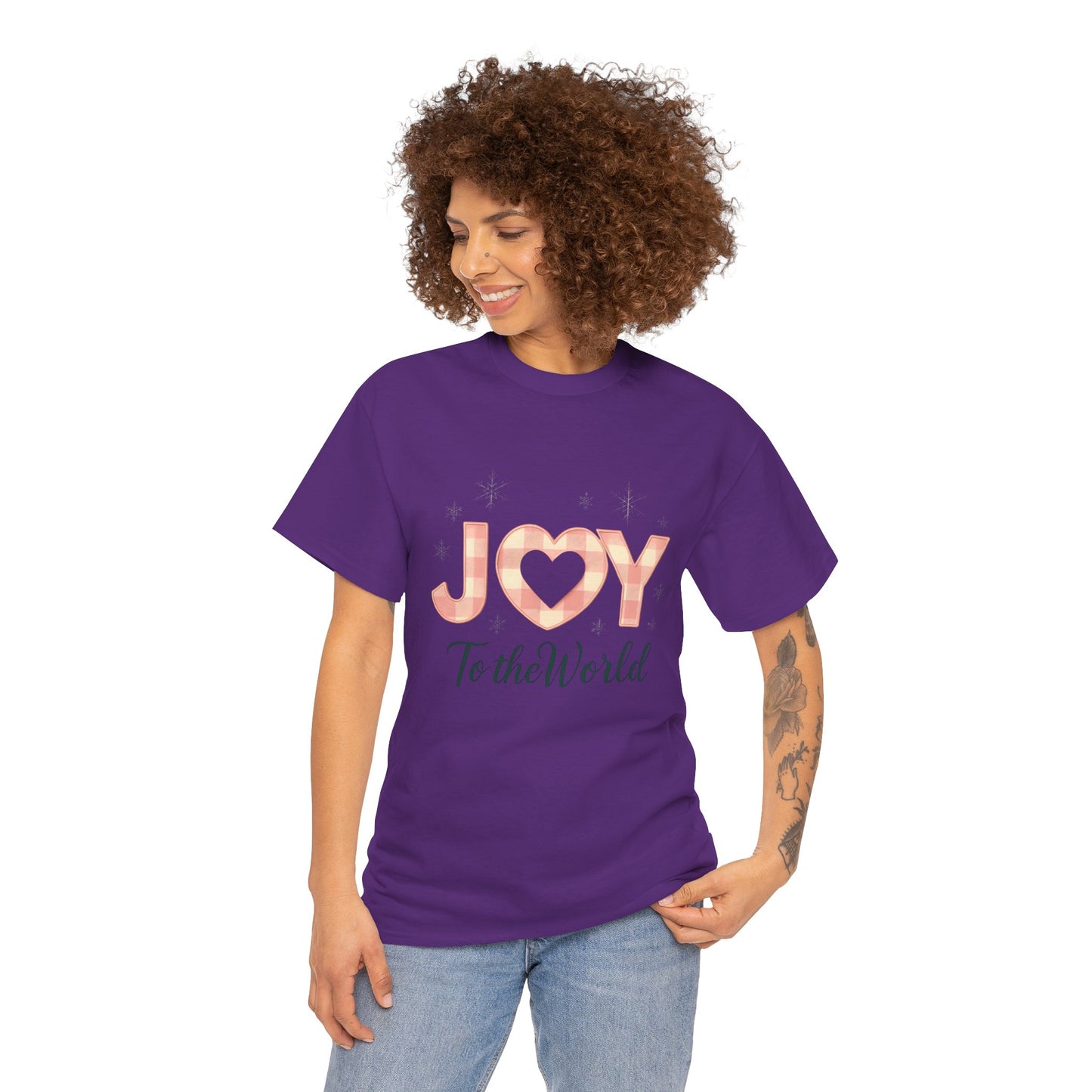 Joy to the World Heart Tee