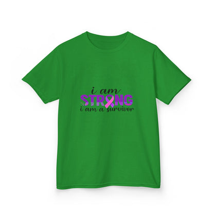 Strong Survivor Dinosaur Tee - Christmas Gift for Kids