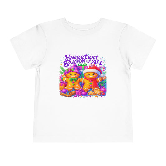 Sweetest Season Gingerbread Christmas Toddler Tee