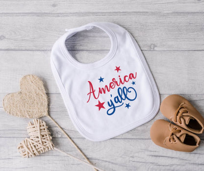 America Y'all Bib