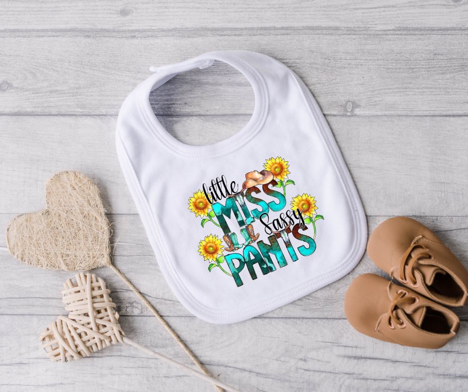 Little Miss Sassy Pants Bib