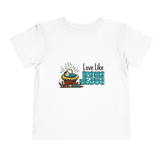 Love Like Jesus Toddler Christmas Tee