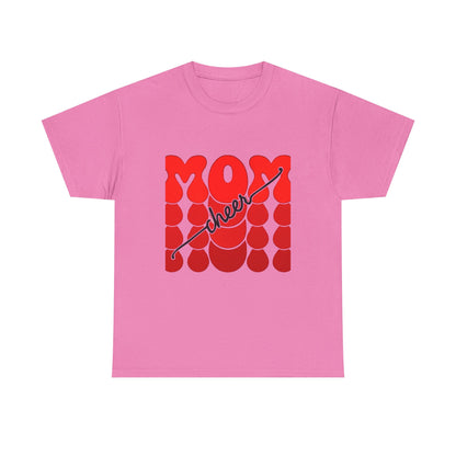 Retro Mom Cheer Tee – Bold Support & Spirit Shirt