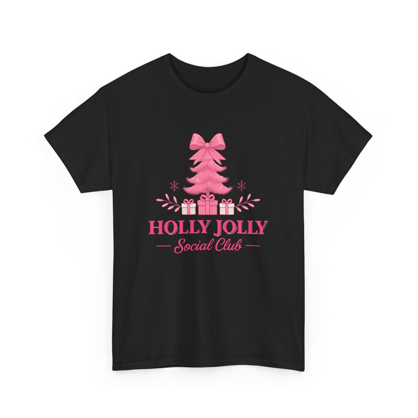 Holly Jolly Pink Tree Tee