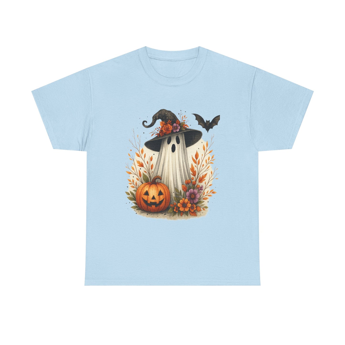 Whimsical Ghost Halloween Tee