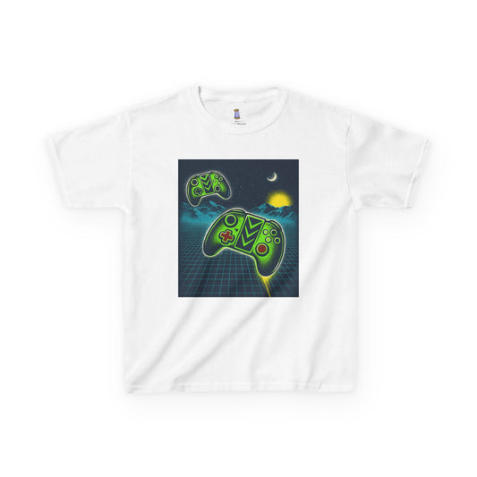 Retro Gamer Kids Tee, Stylish Children's T-Shirt, Video Game Shirt, Fun Birthday Gift, Cool Summer Outfit