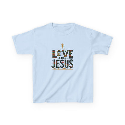 Live Like Jesus Christmas Dinosaur Tee