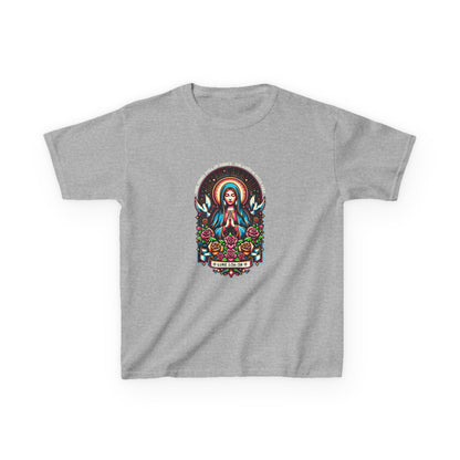 Virgin Mary Graphic Tee - Christmas Kids Shirt