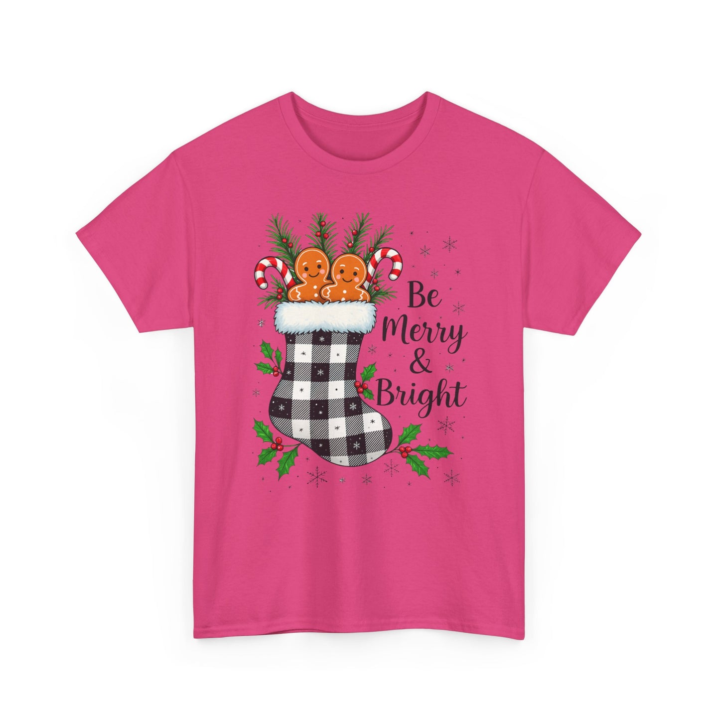 Merry & Bright  Stocking Tee