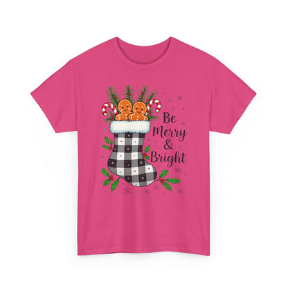 Merry & Bright  Stocking Tee
